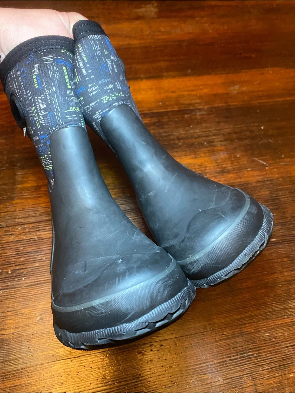 VGUC BOGS Size 13 Little Kid Waterproof Insulated Winter Rain Boots